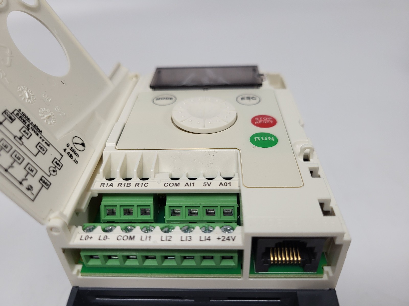 Schneider Electric ATV12H075M2 VFD, 1HP, 200-240V, 1-Phase, Heatsink