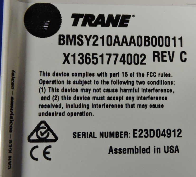 NEW Trane Symbio 210 Programmable VAV Controller DDC /Actuator BMSY210AAA0B00011