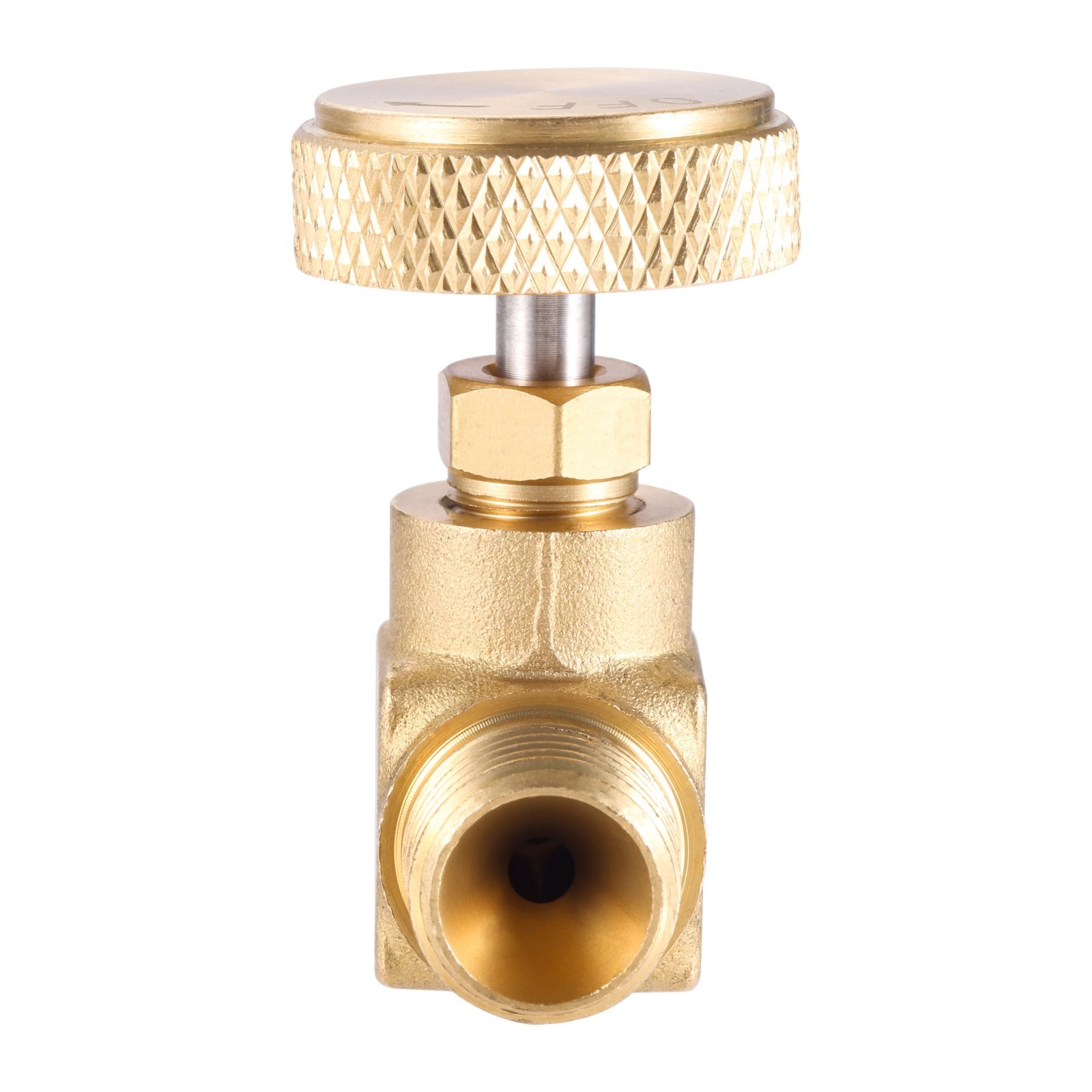 1/4″Female NPT 1/4″ Male NPT Needle Valve for High Pressure Propane Gas Butane