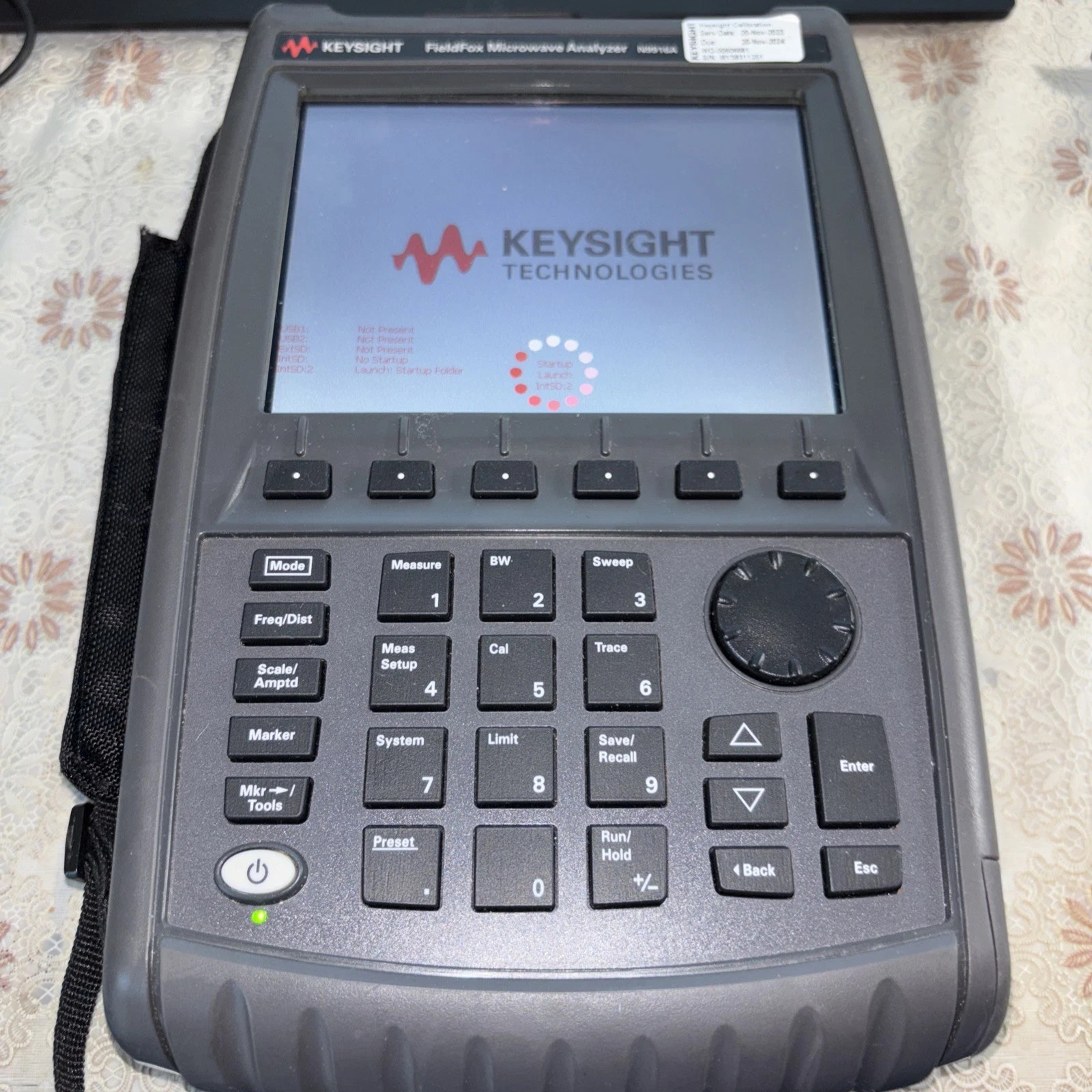 Keysight N9916A FieldFox 14GHz Handheld Microwave Analyzer（With Calibrated）