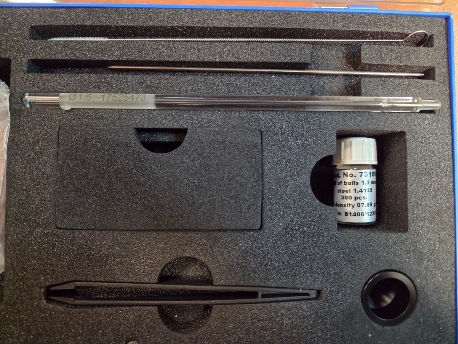 Anton Paar 1.60mm Capillary Set LOVIS 2000M AMVn Viscometer w/ Steel Balls