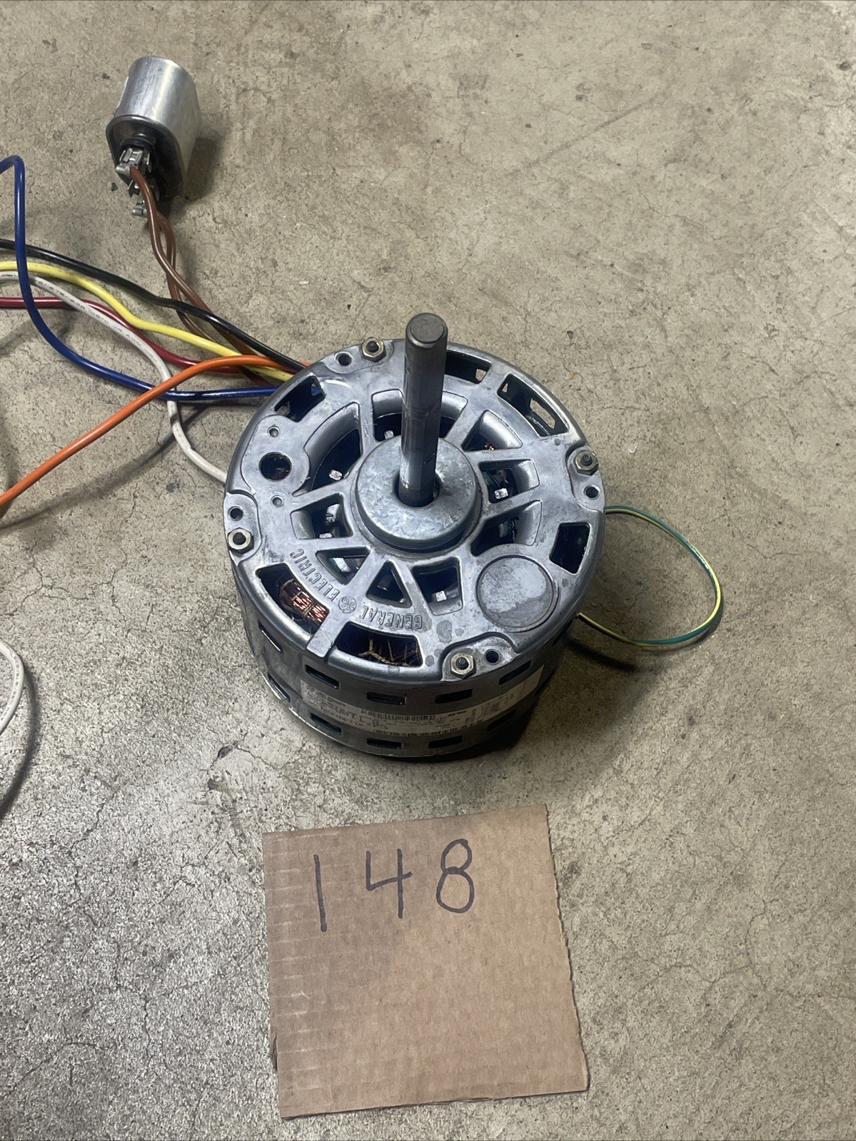 GE 5KCP39GGU011S Furnace Blower Motor 1/3 HP 115V 1075 RPM 5.10 A HC41AE118