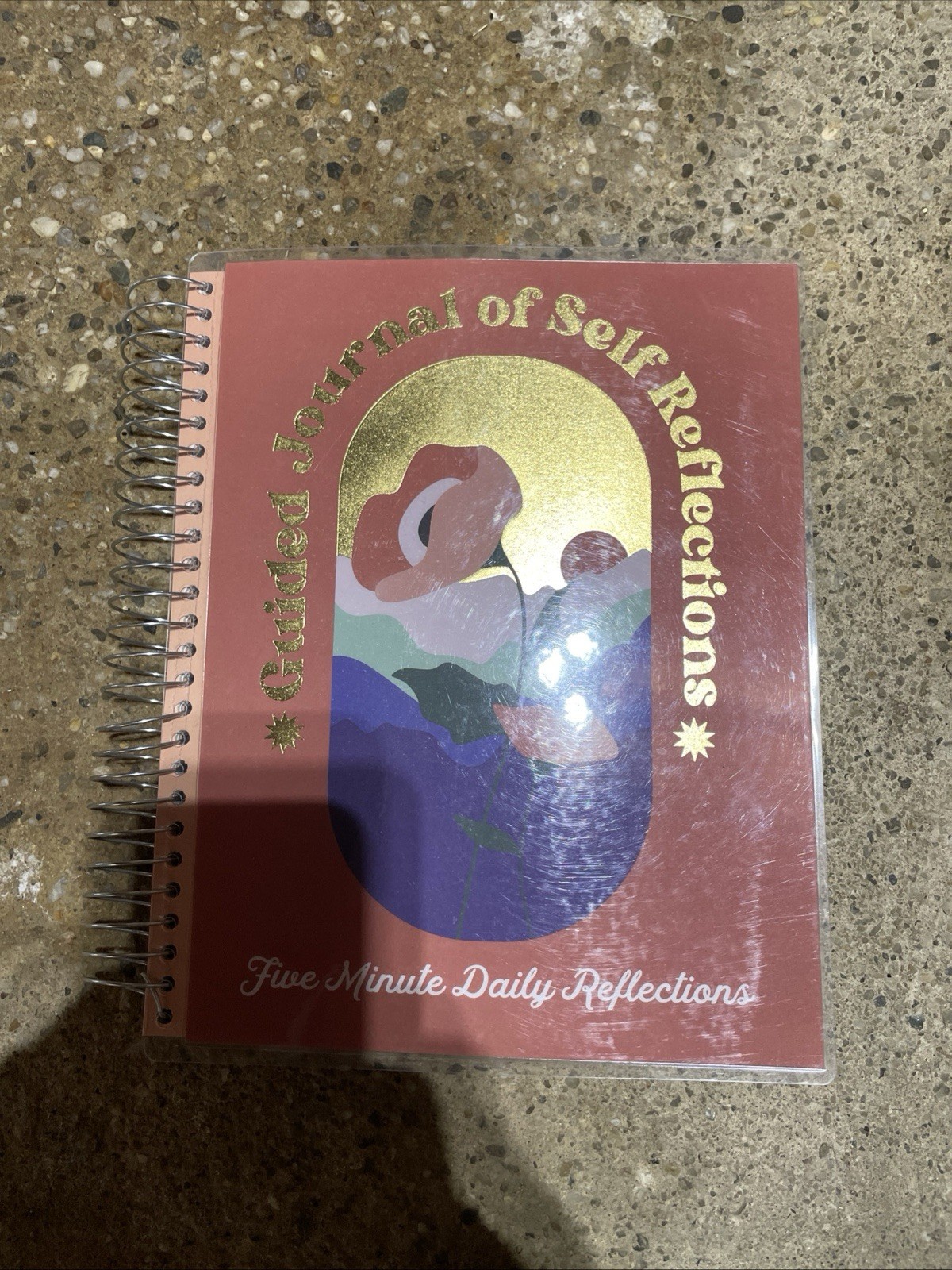 Guided Journal Daily Reflections by Pembrook 12 Months Undated 8×9 Spiral