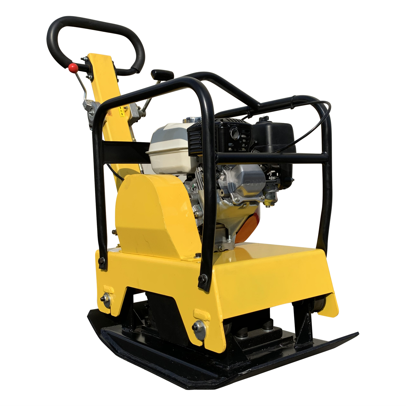 Honda GX160 Reversible Plate Compactor Vibratory Walk Behind 320 Lbs,4950Lb Comp