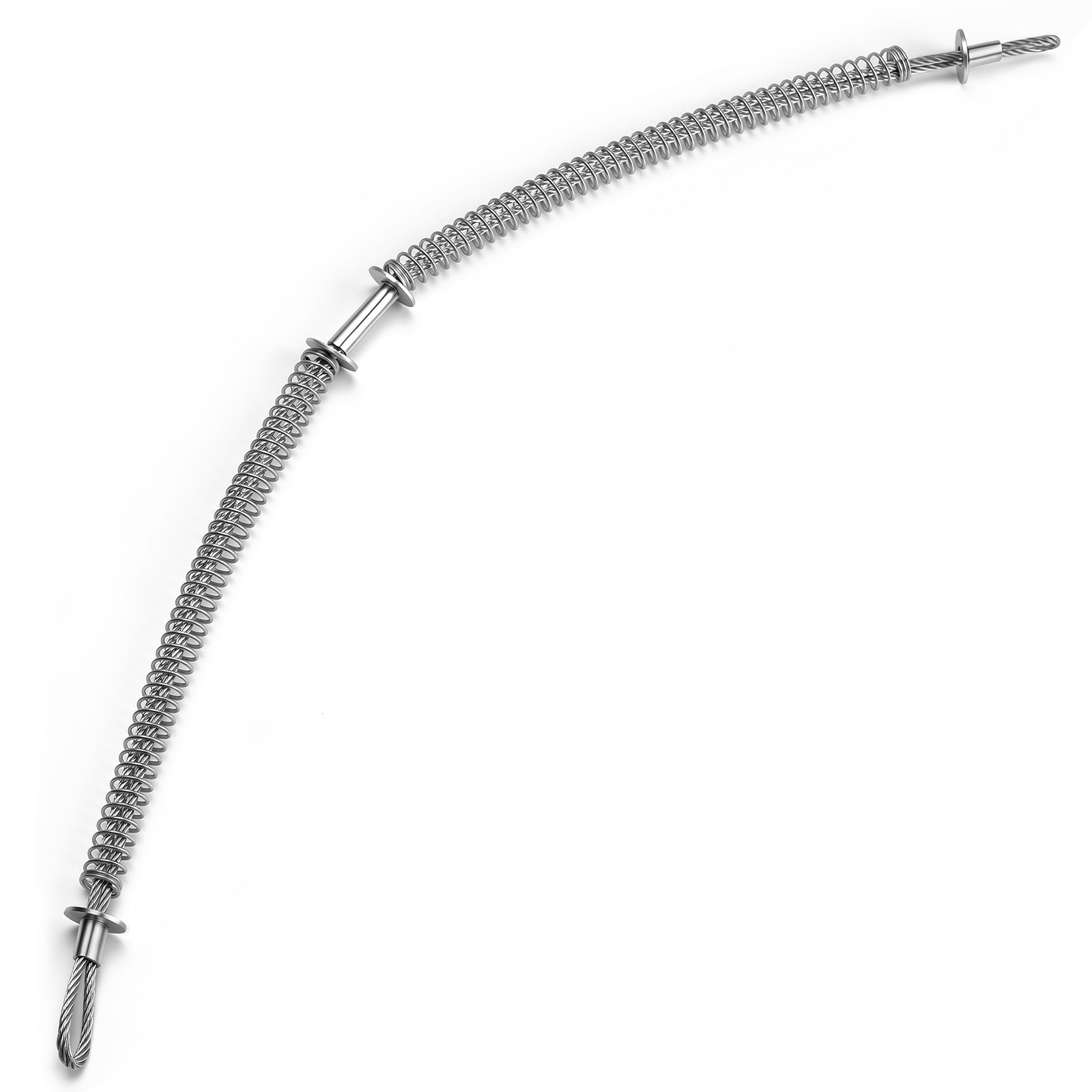 1/8″ x 20″ Hose Whip Safety Cable Heavy Duty Whip Check for Hydraulic Line Home