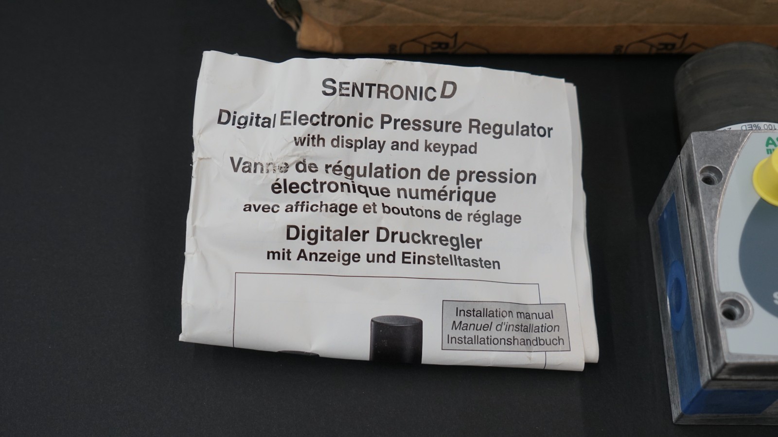 ASCO 609012311 Sentronic D Proportional Valve, 3-Way, Series 609