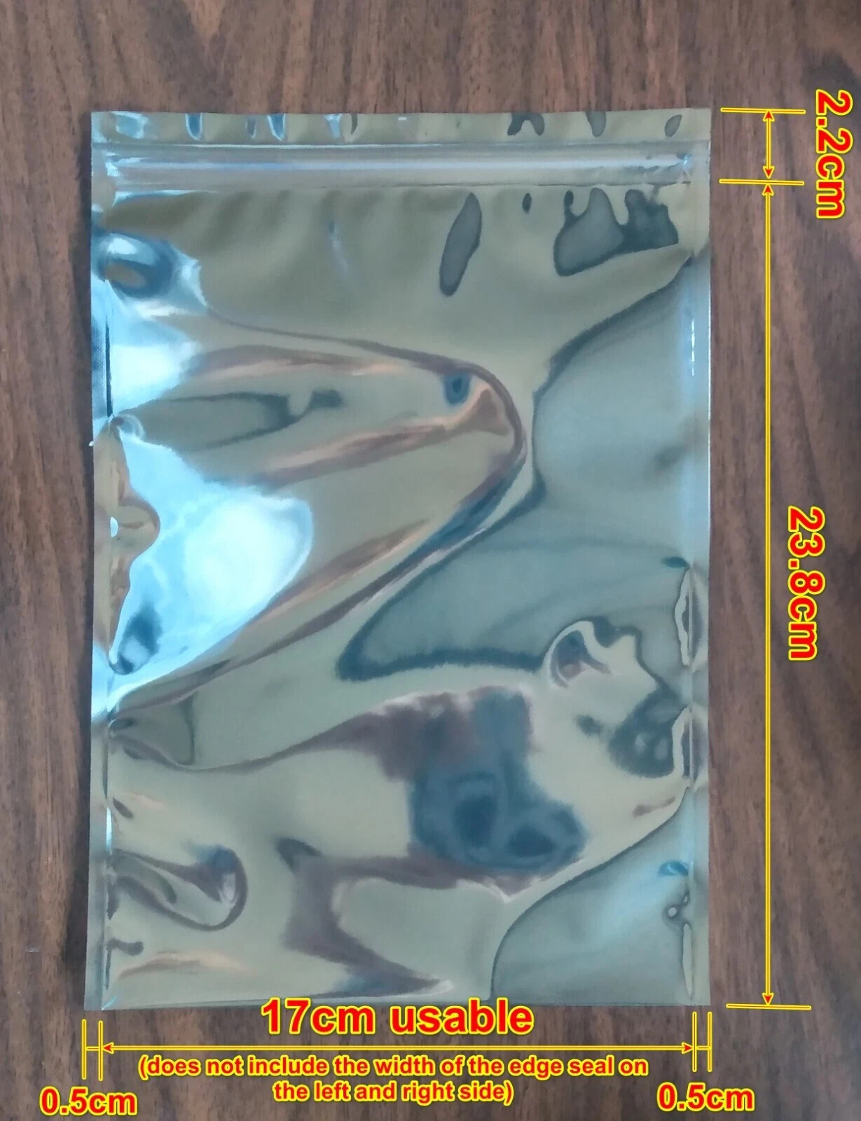 Anti Static Bag, 9.37″ x 6.69″, 23.8cm x 17cm; Pack sizes 1, 2, 3, 4, 5, 6, 15