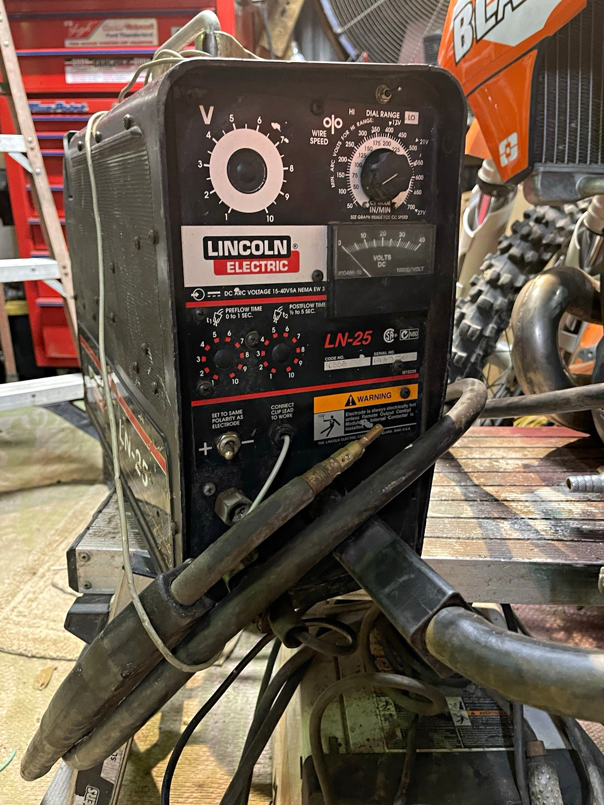 Lincoln Electric LN-25 Wire Feeder Welding Equipment Wire Feeder Unit
