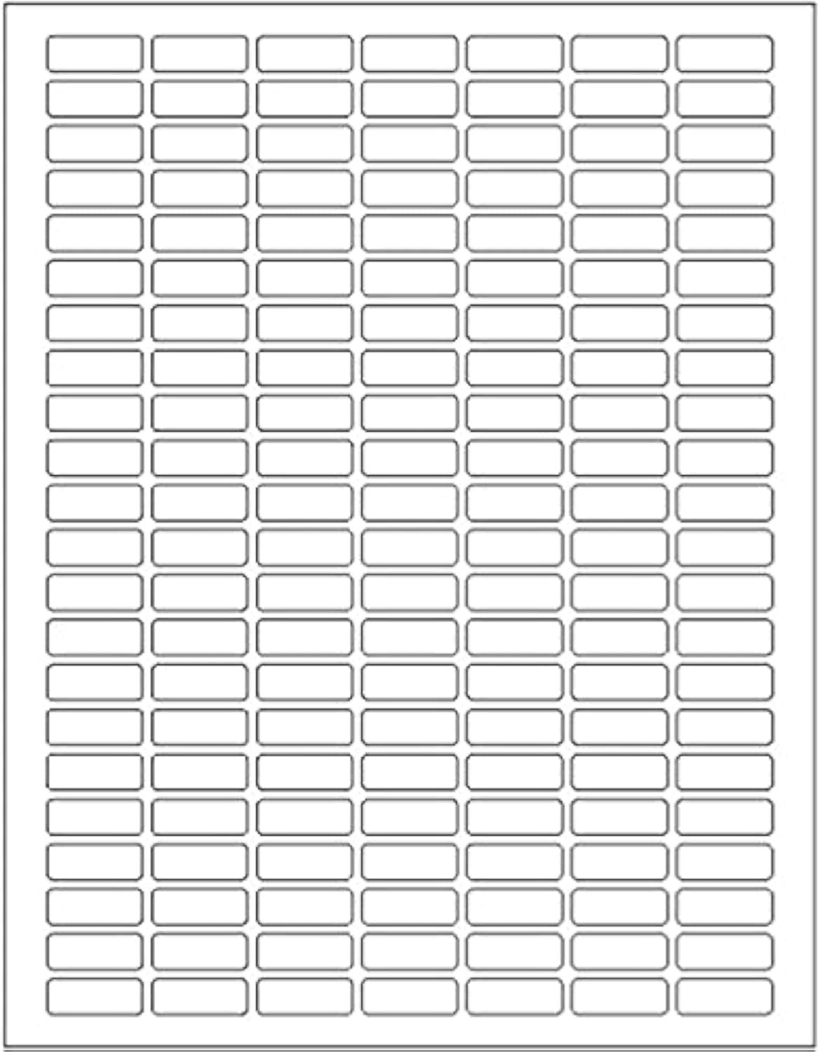 Retail Merchandising Labels – 100 White + 10 Color Sheets