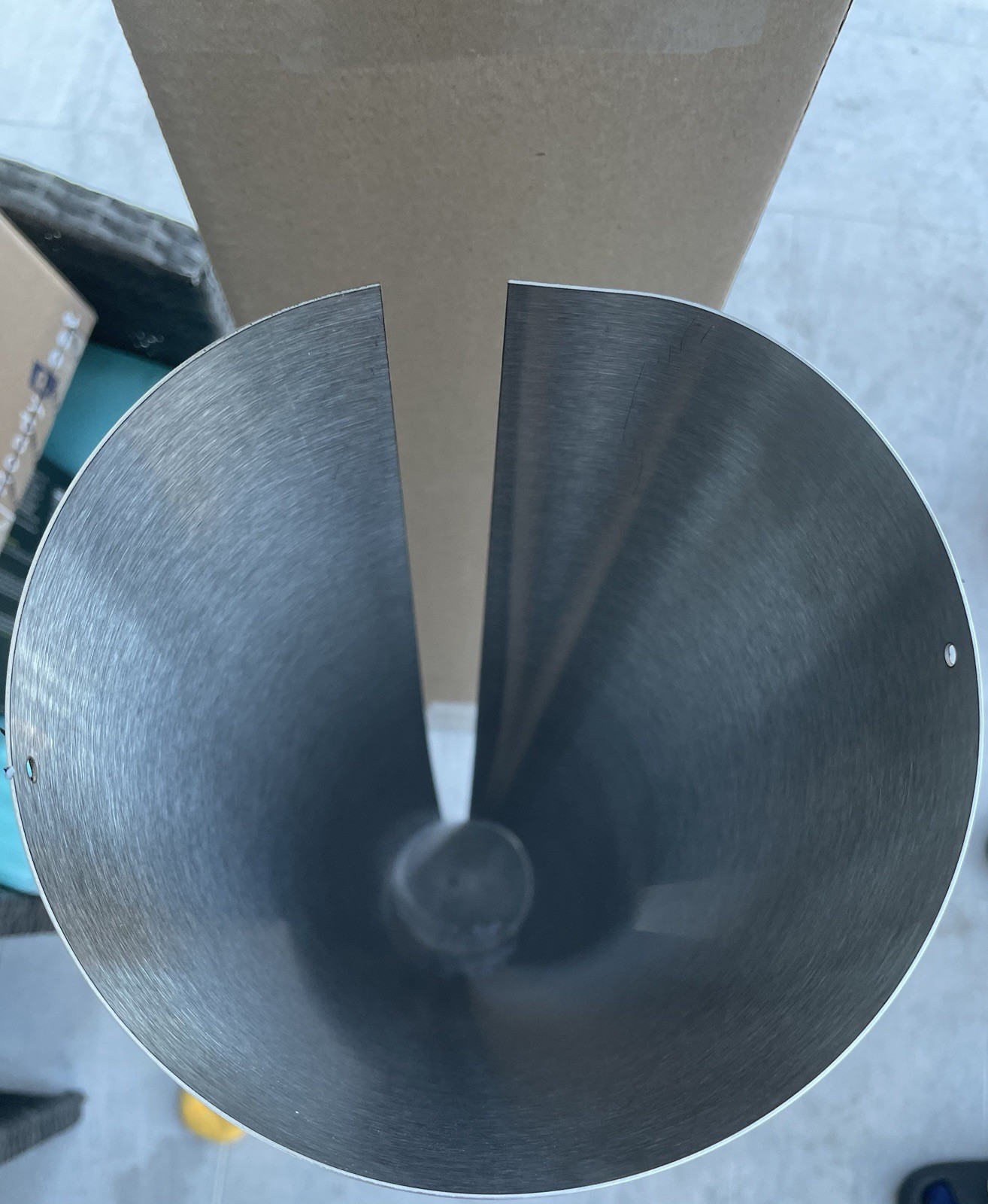 Stainless Steel Covers. A Six Pack