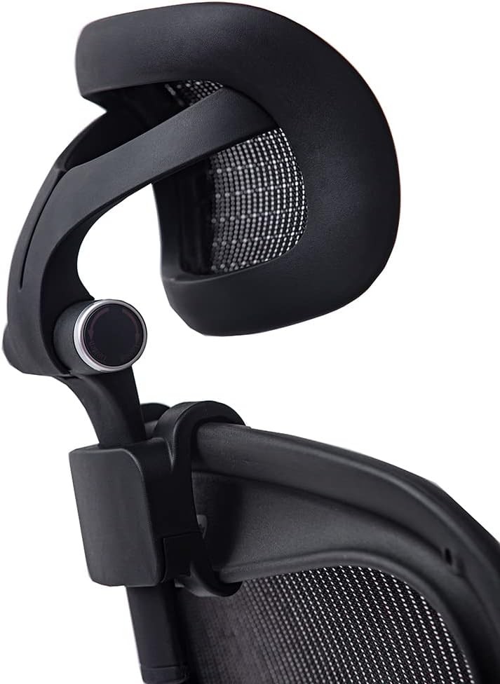 MingYi New Headrest for Herman Miller Aeron Classic Remastered Black