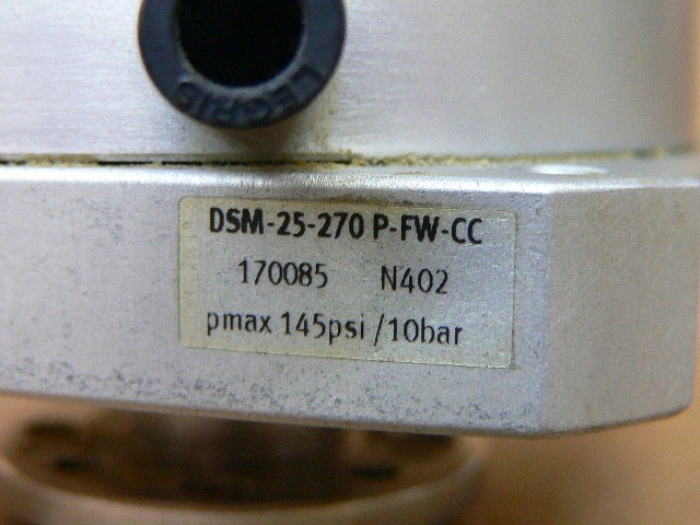 Festo Dsm-25-270 P-Fw-Cc Rotary Actuator Cylinder