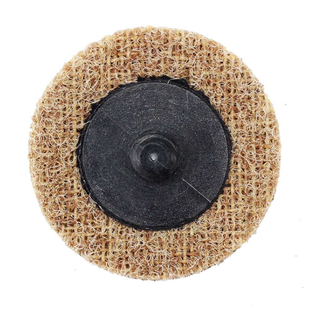 200 Pack – 2″ Roloc Surface Conditioning Discs Coarse Tan Quick Change Prep Pads