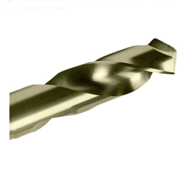 Chicago-Latrobe 1” Drill Bit, 118 Degree Split Point, 190C Cobalt Steel