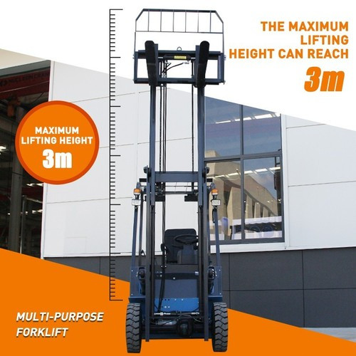 2.5-ton electric forklift, 60V 70Ah battery and charger, warehouse elevator