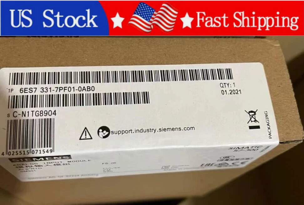 6ES7 331-7PF01-0AB0 1PCS Brand New SIEMENS 6ES7331-7PF01-0AB0 Fast shipping