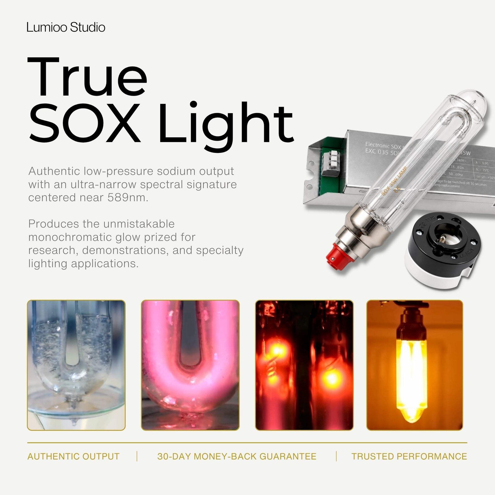SOX 35w Low Pressure Sodium Lamp Kit