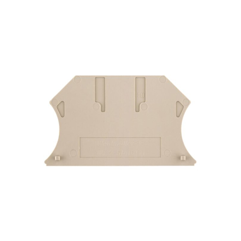 10pcs WEIDMULLER WAP 2.5-10 1050000000 End Plate Terminals Dark Beige New ✦KD
