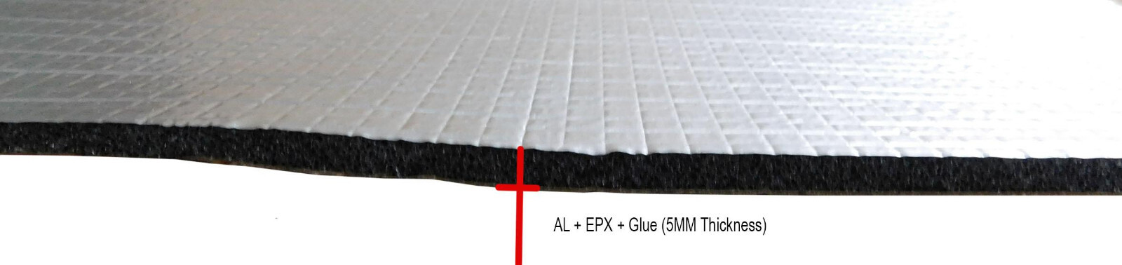 Sound Deadener Car Insulation Automotive Reduce Heat Shield Self-Adhesive 4X25