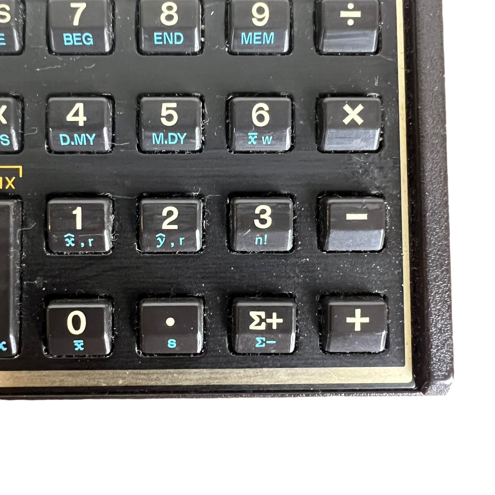 VINTAGE Hewlett Packard HP 12C Financial Calculator With Case **TESTED**