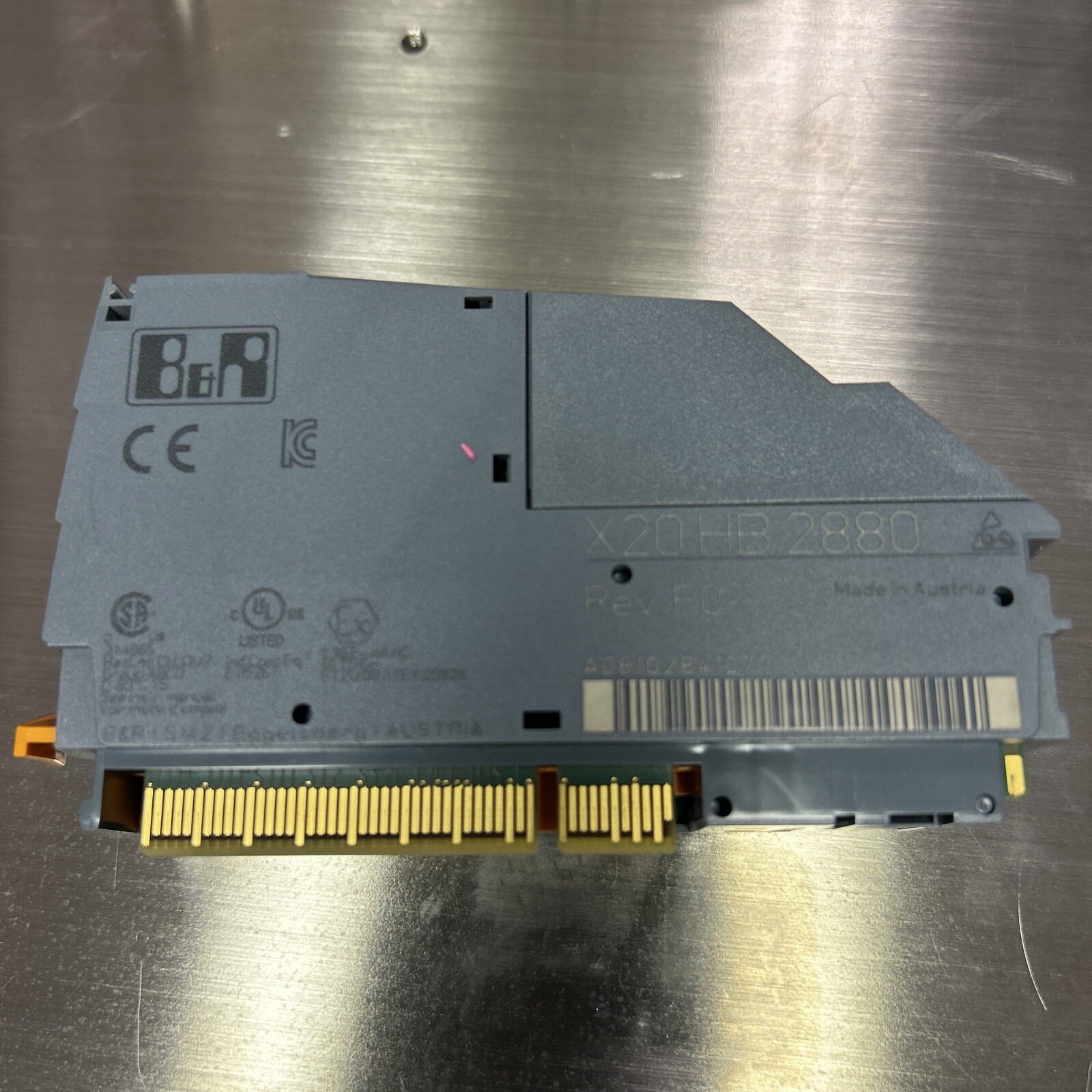B & R X20HB8880 FAST ETHERNET HUB EXPANSION MODULE Qty 1