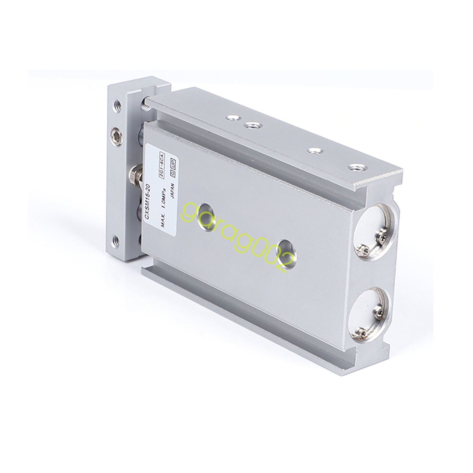 SMC CXSM32-20 Dual Action, 20 MM Stroke, Actuator, Cylinder, 32 MM BORE,