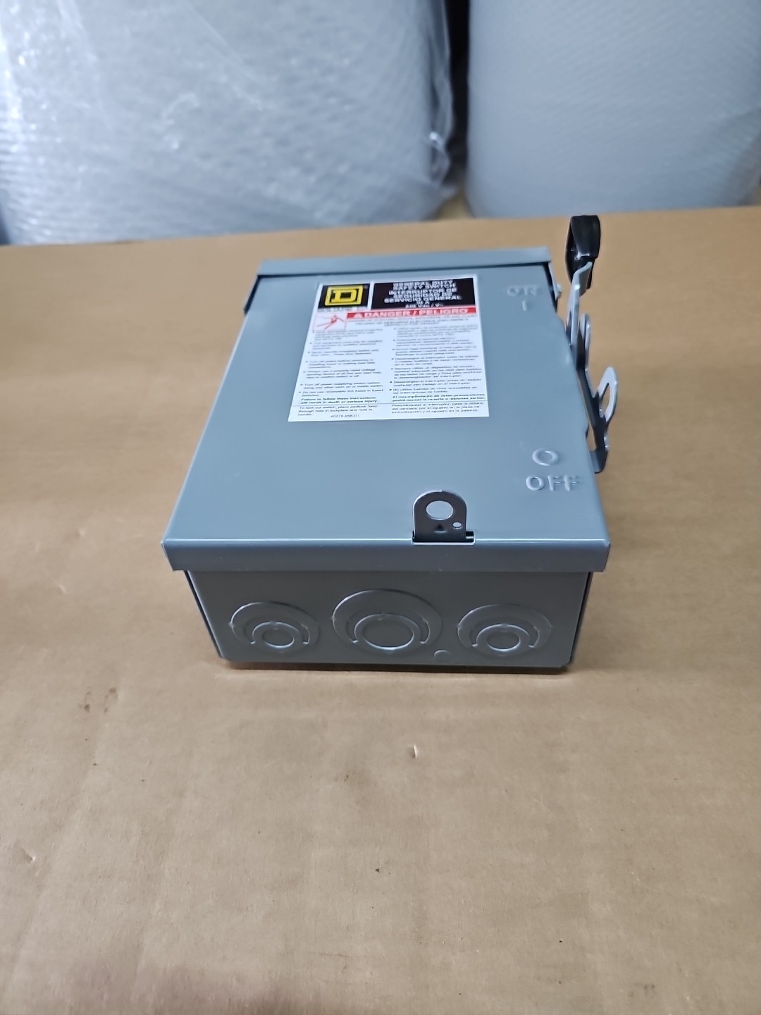 Square D D221NRB General Duty Safety Switch 240VAC 30A