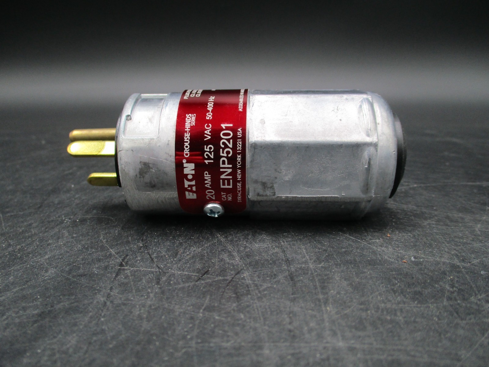 (QTY 1) CROUSE HINDS ENP5201 20A EXPLOSION PROOF PLUG *SAME DAY SHIPPING*