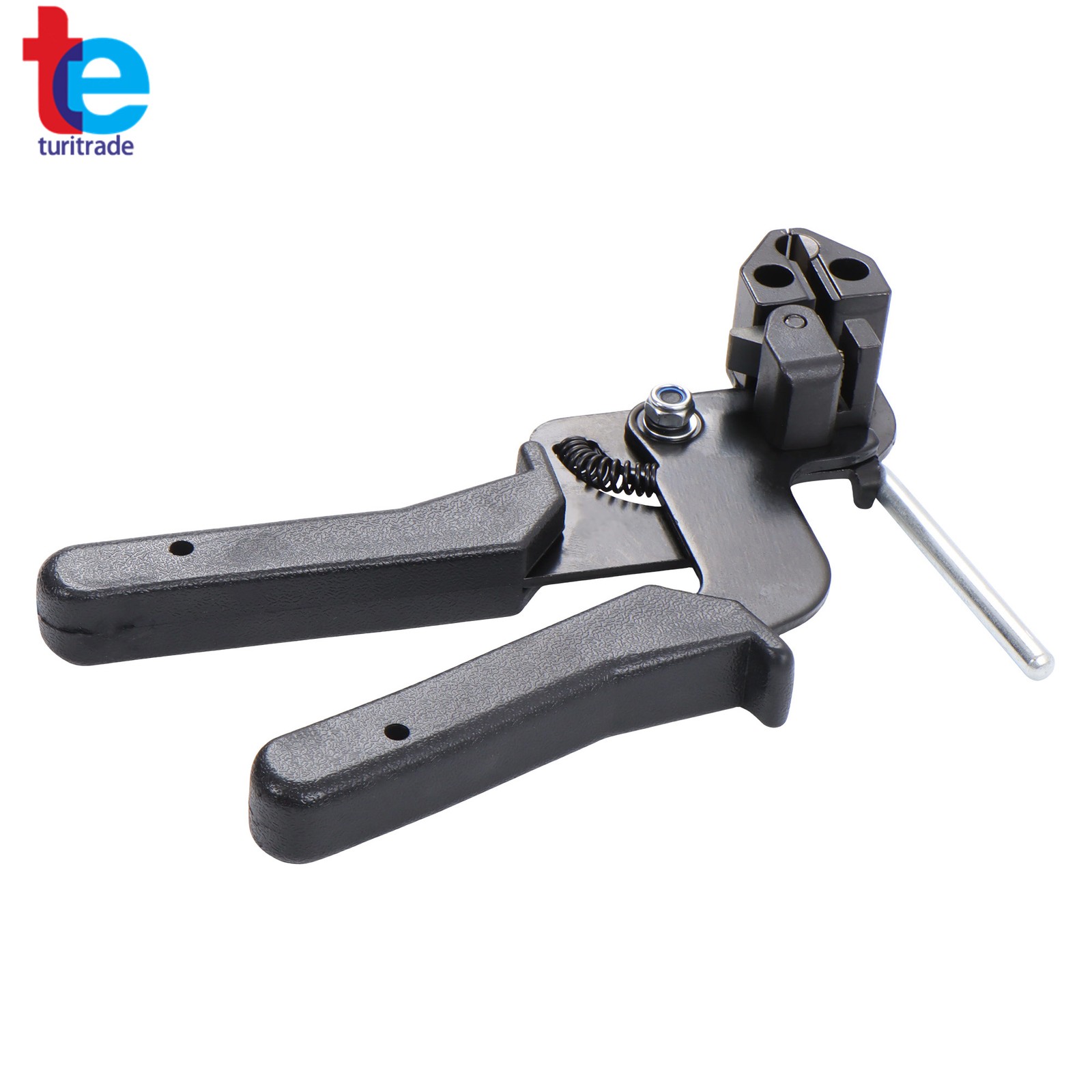 Stainless Steel Cable Tie Gun + 200PC Metal 11.8″ Zip Ties -20°F to +180°F