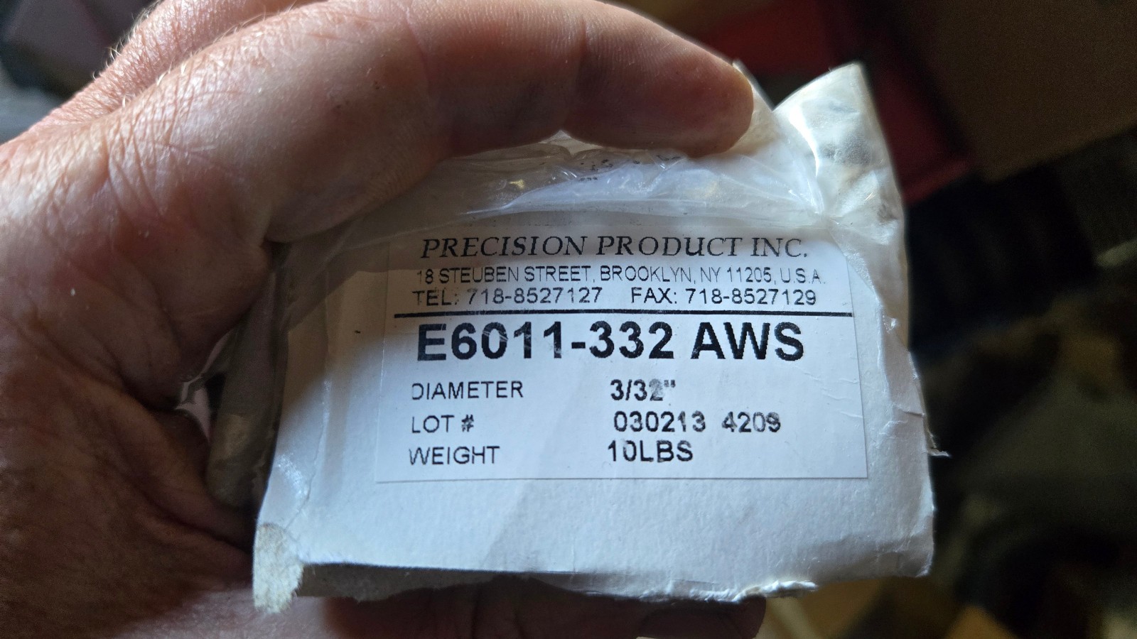 New E6011 10 lbs Premium Arc Welding Rods 6011 3/32″x 14″ Carbon Steel Electrode