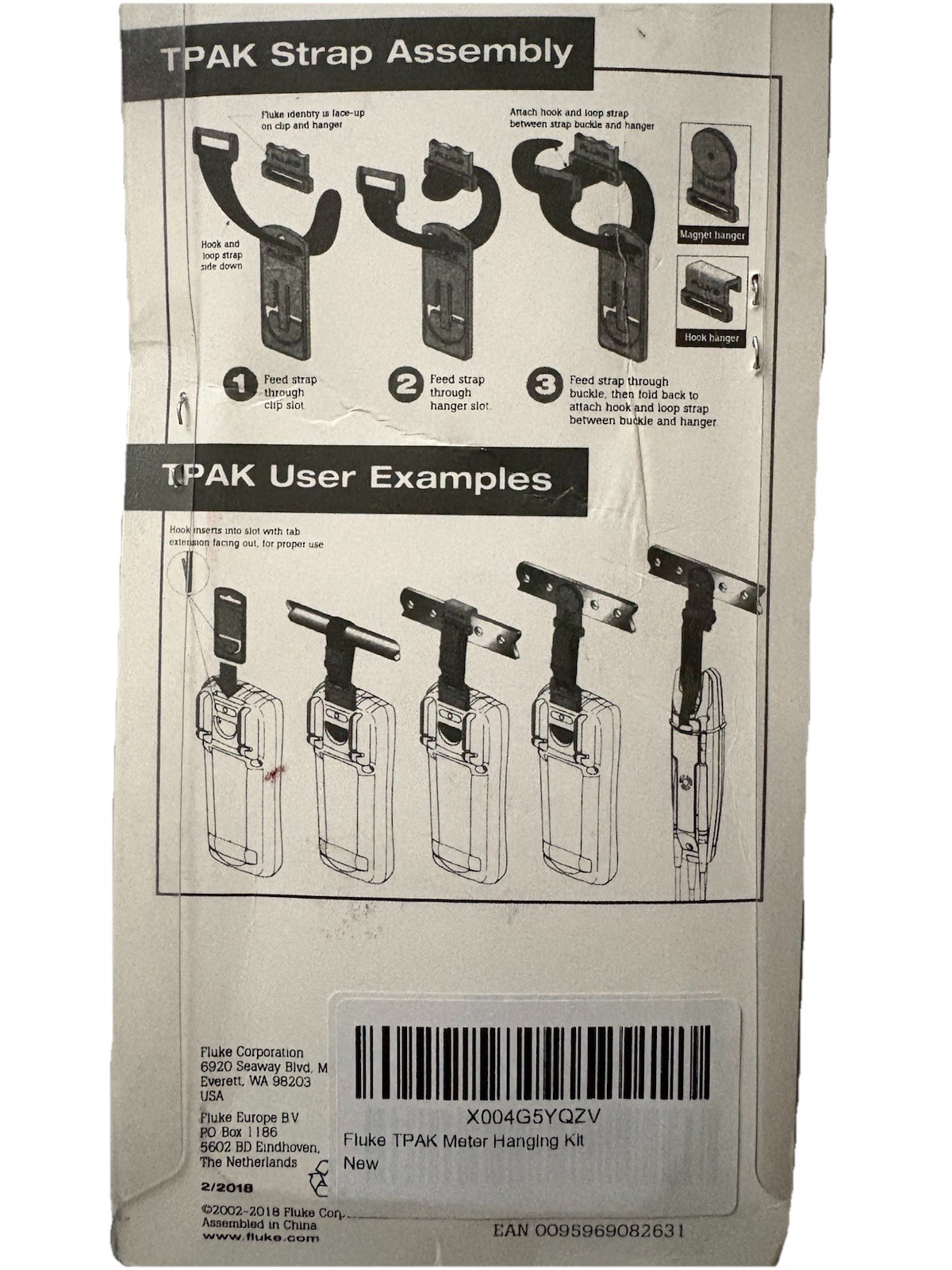 Fluke 1281997 TPAK ToolPak Magnetic Meter Hanger