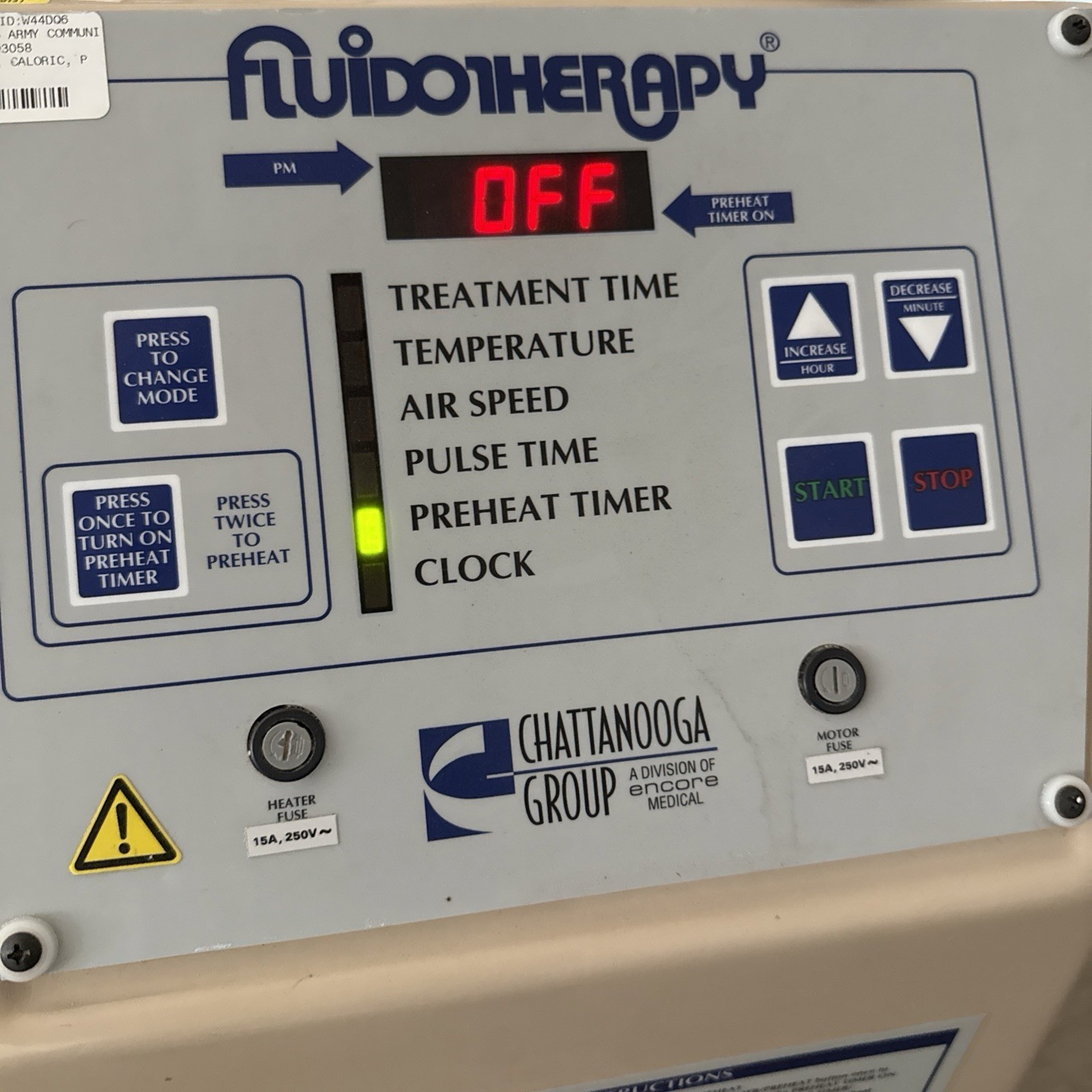 Chattanooga Fluidotherapy FLU115D Works Great