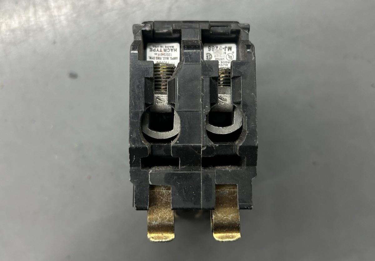 Lot of 5 Square D QO260 60 Amp 2-Pole Circuit Breaker 120/240V QO Visi-Trip Used
