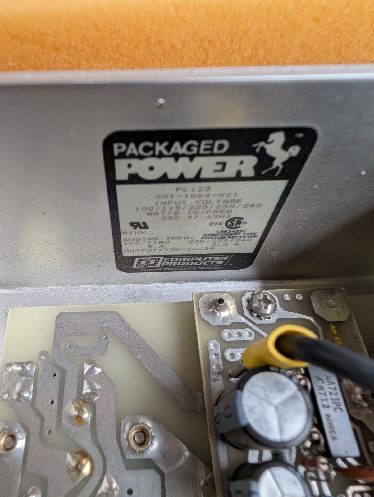 COMPUTER PRODUCTS PL125 PACKAGED POWER LINEAR POWER SUPPLY 5V 40A 250W – NEW