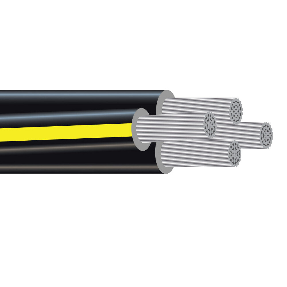 Wake Forest 4/0-4/0-4/0-2/0 Aluminum URD Direct Burial Cable (225 Amp) 600V