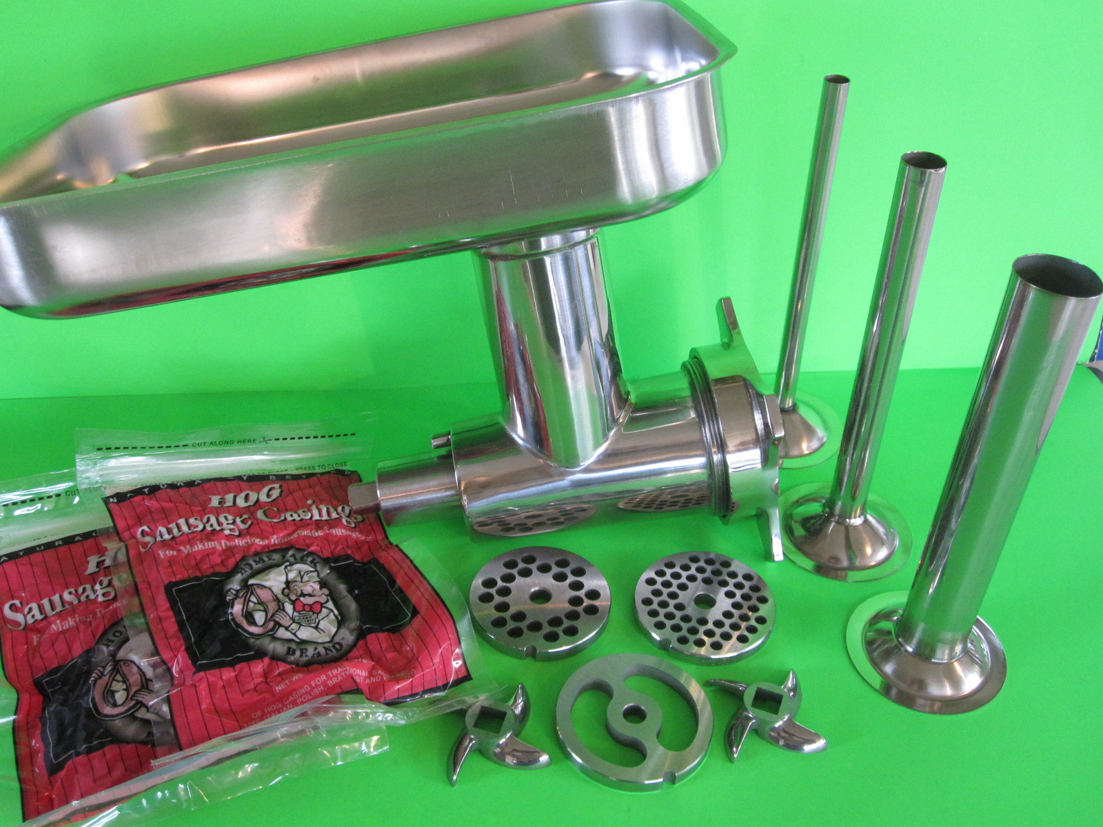 Meat Grinder attachment for Hobart 4212 4812 a200 h600 d300 h660 a120 + EXTRAS