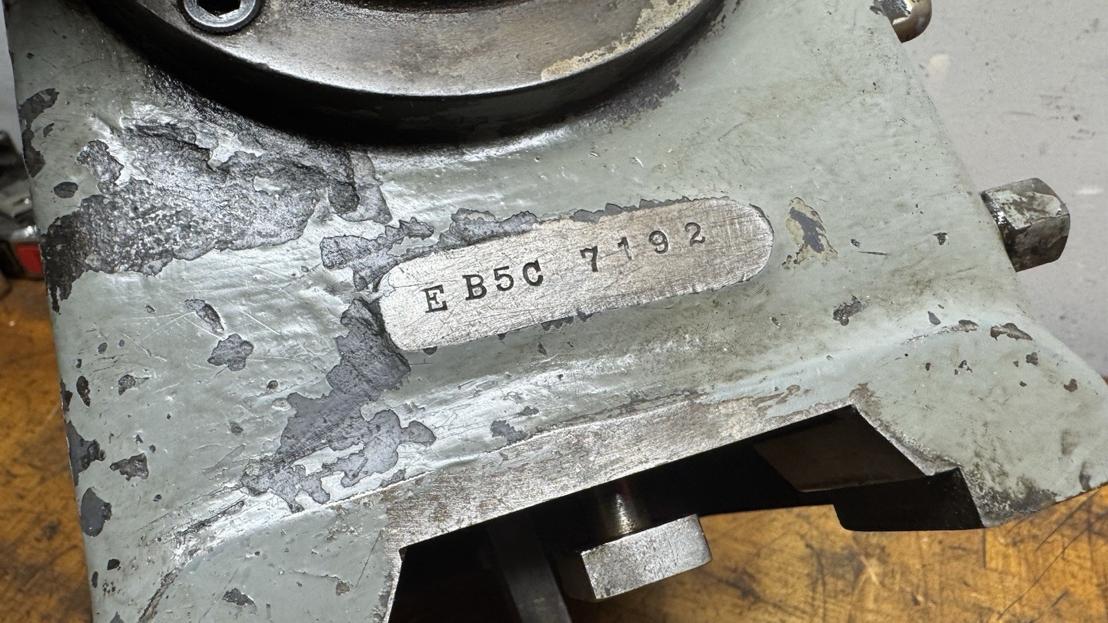 Hardinge Elgin 9″ Lathe Headstock 5C Taper Lock Nose