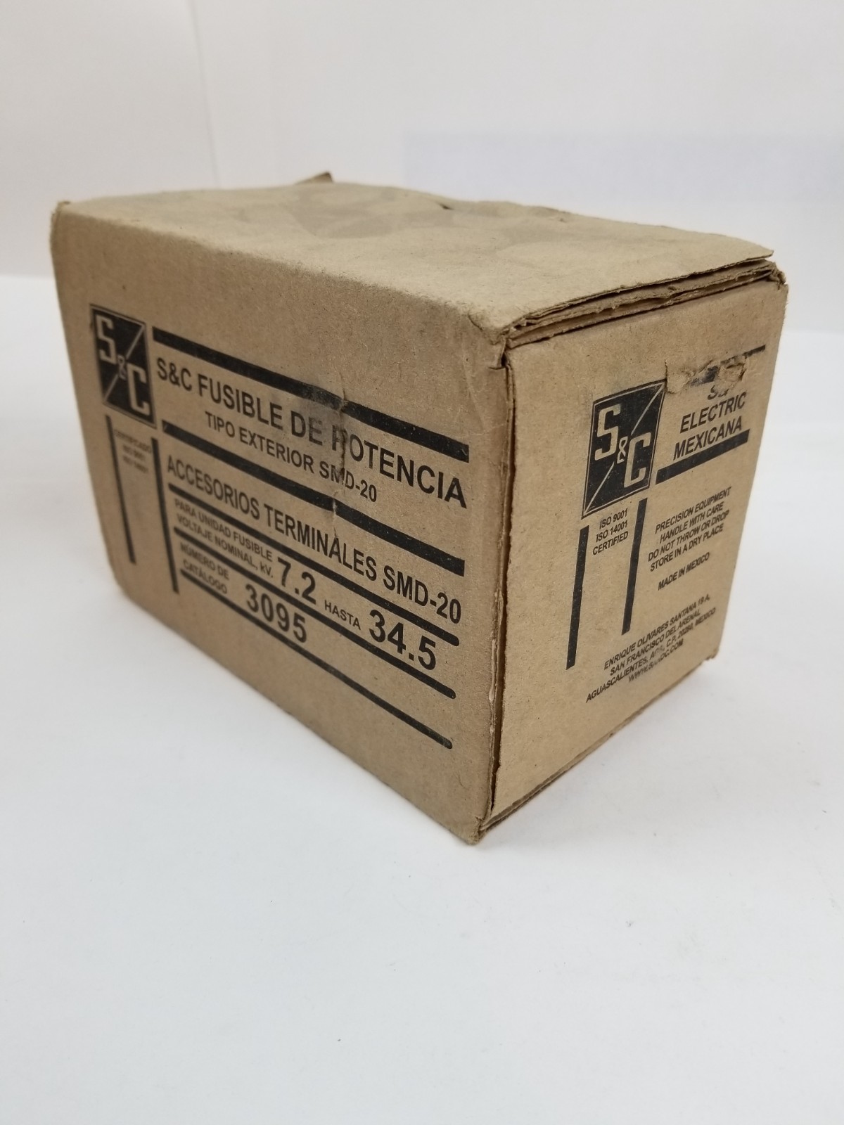 S&C Electric 3095 Fuse End Fittings SMD-20 14.4-38kV 200A NEW