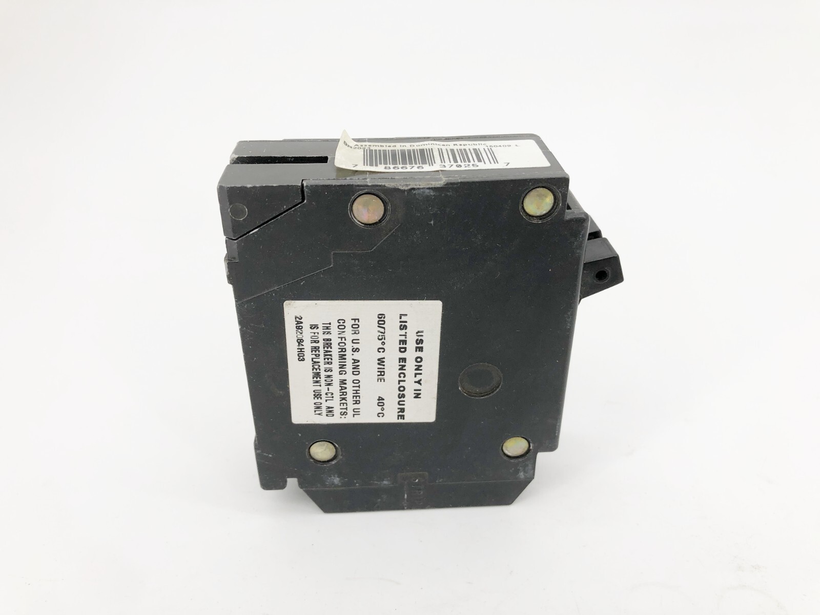 New Eaton BR2020 Tandem Circuit Breaker 20A 120/240V 2-Pole Type BRD DNPL2020
