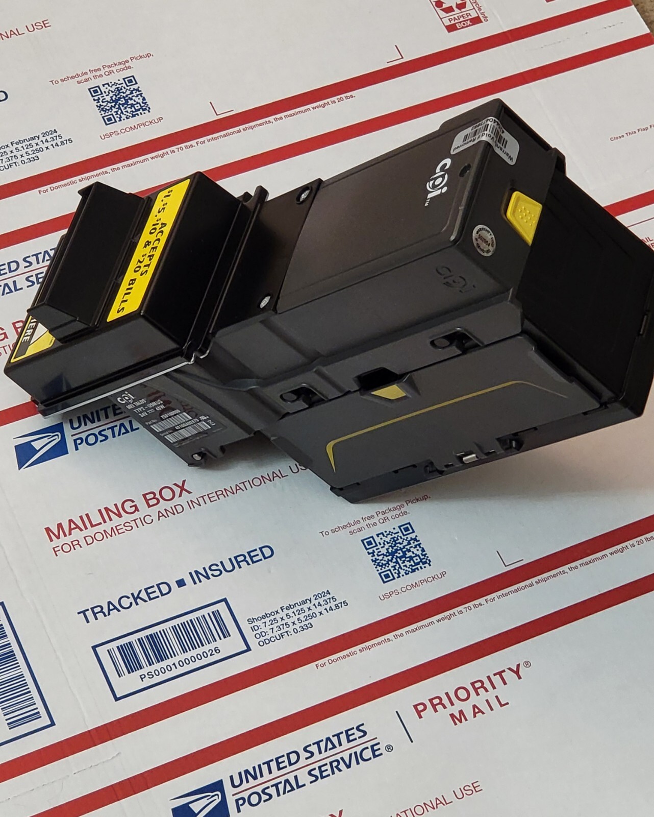 CPI / MEI Talos T7T2-U5M Bill Acceptor 24V-MDB – Accepts $1-$20 Refurbished