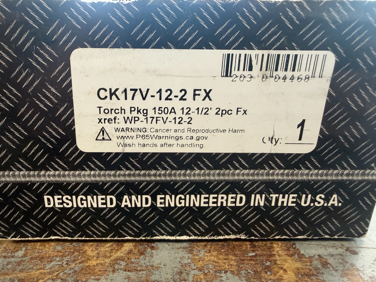 CK Worldwide TIG Torch Kit CK17V-12-2 FX