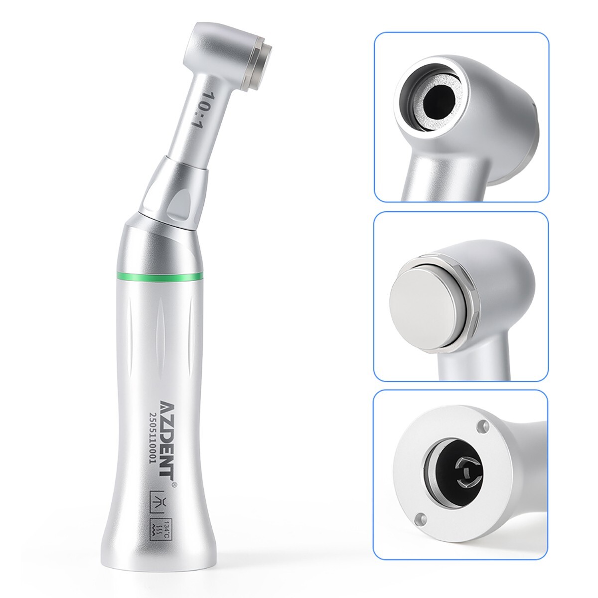 AZDENT Dental Endo Reciprocating Handpiece 10:1 Contra Angle Endodontic 60° M4