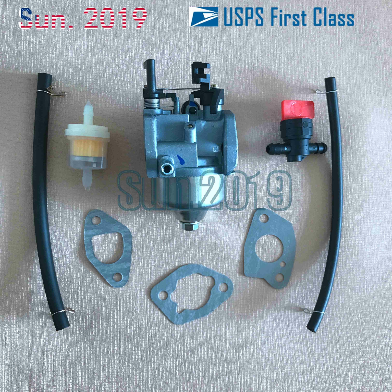 Carbruetor carb & Check valve & Fuel Filter For Model PC150368 Top Linkage