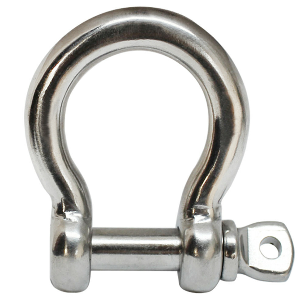 Set Of 12 Pieces Chain Rigging Bow Shackle 1/4 Inch Capacity 300 Pounds Anchor