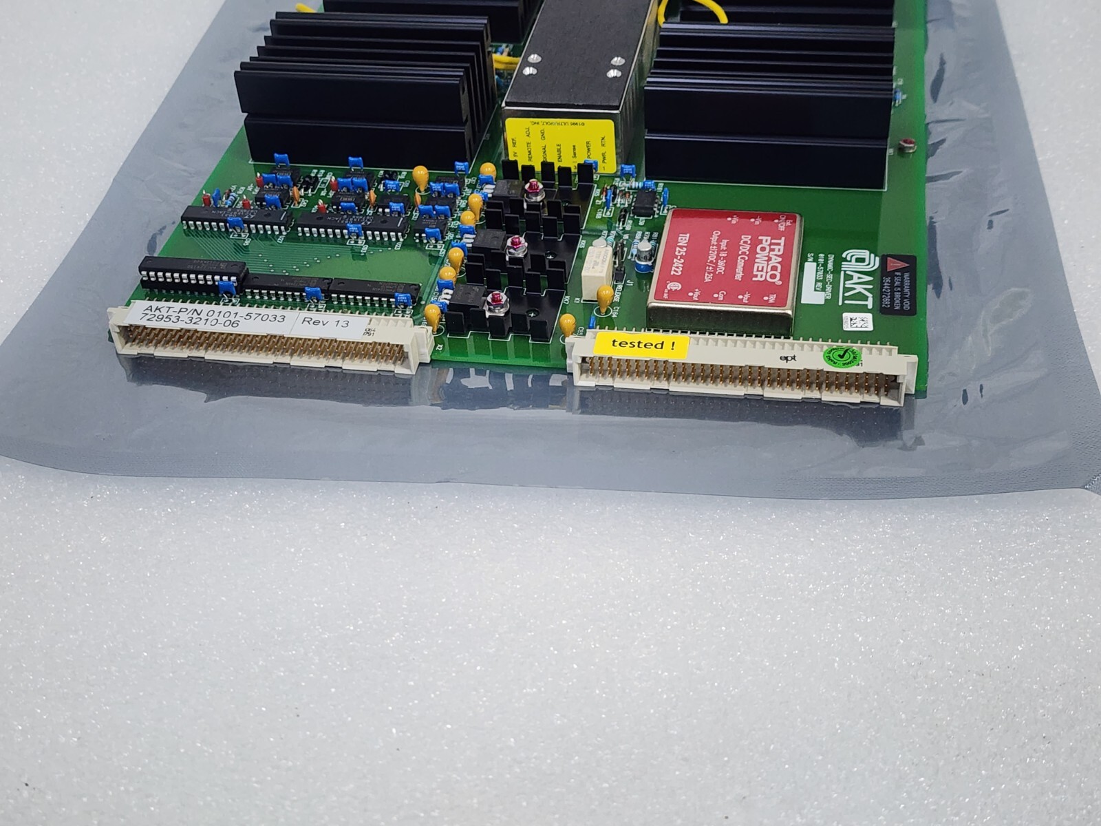 AMAT AKT DYNAMIC-SEC-DRIVER BOARD 0101-57033 REV:13 FREE SHIP
