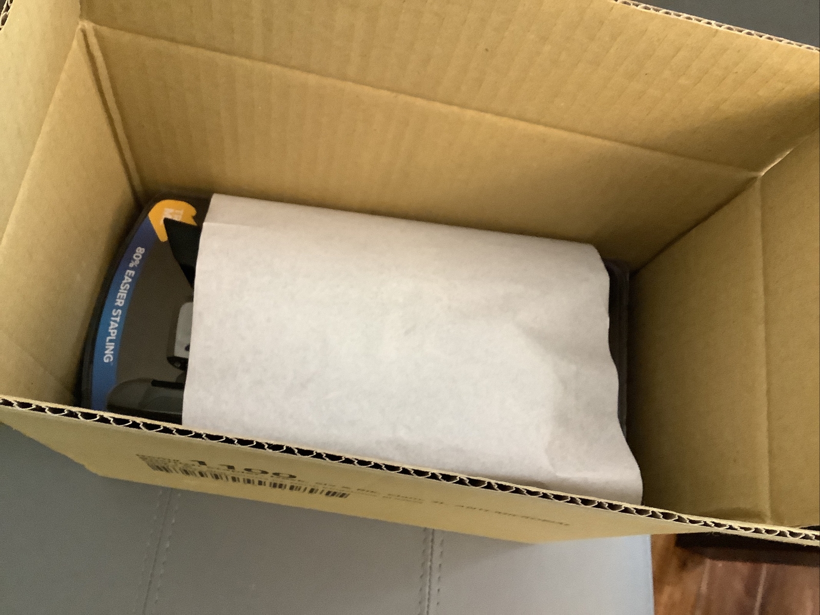 NEW BOX OF 5! Bostitch Stapler Inspire One Finger Stapling 20 Sheets Desktop