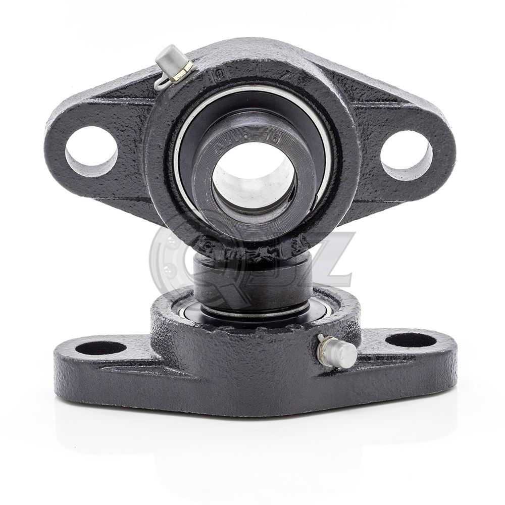 2x 1.625 in 2-Bolts Flange Cast Iron UCFL209-26 Mounted Bearing UC209-26+FL209