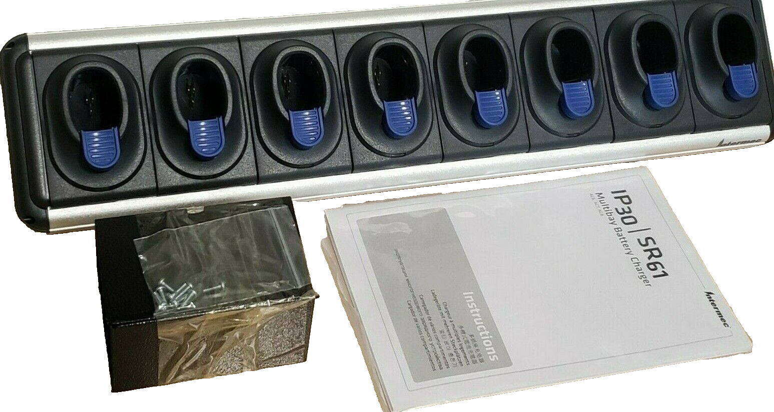 INTERMEC 852-902-001 Charger, 8 Bay for Model: SR61/IP30, Charges SR61 Batteries