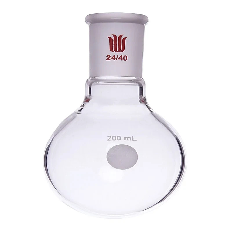 Single Neck Round Bottom Flask 25-5000ml 24/40 Borosilicate Glass
