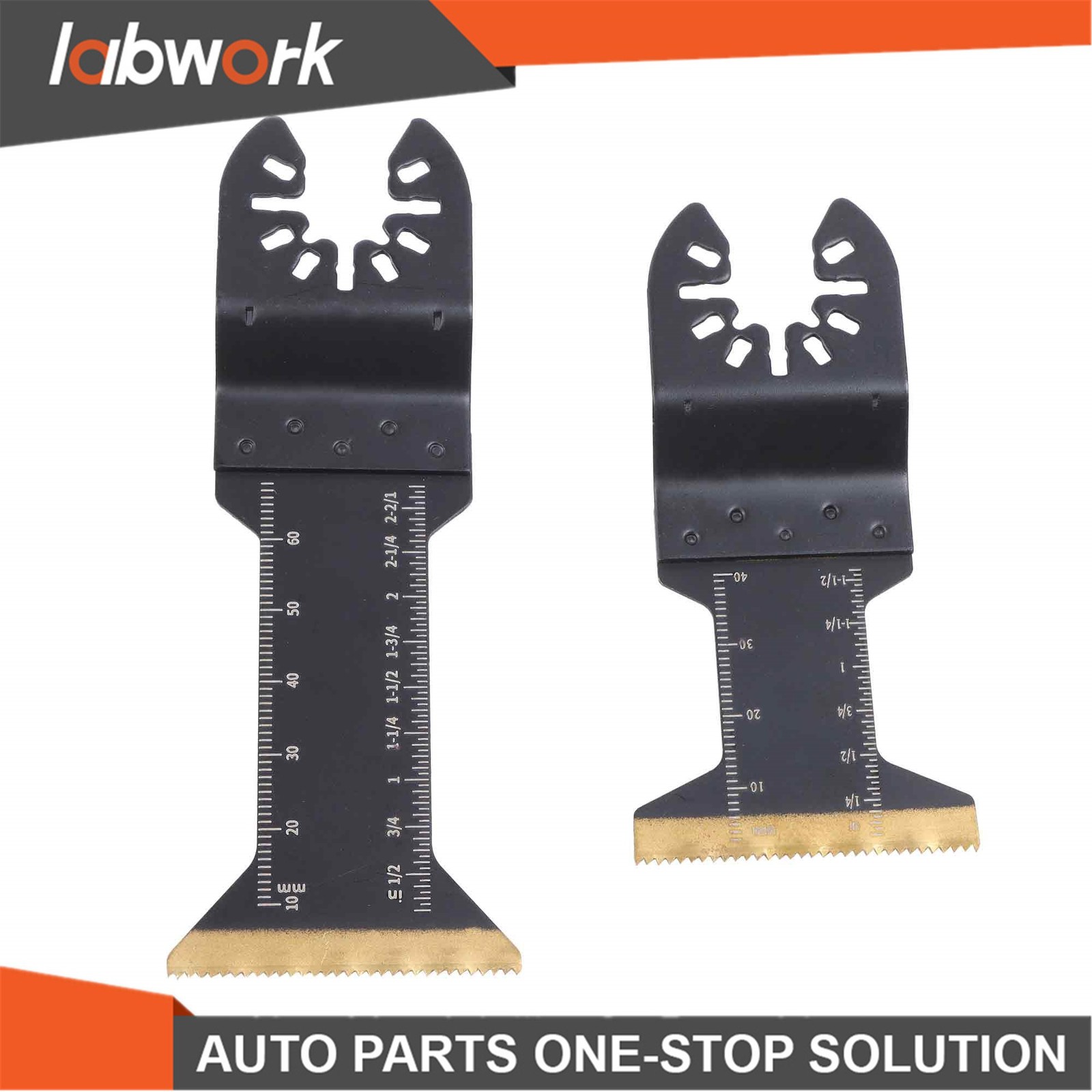 Labwork 100 Pack Multitool Blades Kit Japanese Tooth Oscillating Saw Blades